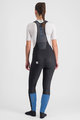 SPORTFUL Pantaloni de ciclism lungi cu bretele - CLASSIC - negru/albastru
