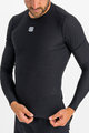 SPORTFUL Tricou de ciclism cu mânecă lungă - BODYFIT PRO - negru