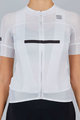 SPORTFUL Tricou de ciclism cu mânecă scurtă - EVO - alb