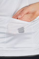 SPORTFUL Tricou de ciclism cu mânecă scurtă - EVO - alb