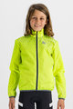 SPORTFUL Jachetă rezistentă la vânt de ciclism - KID REFLEX - galben