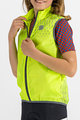 SPORTFUL Vestă de ciclism - KID REFLEX - galben