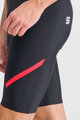 SPORTFUL Pantaloni scurți de ciclism cu bretele - FIANDRE PRO LIGHT - negru