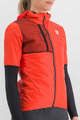 SPORTFUL Jachetă termoizolantă de ciclism - SUPERGIARA PUFFY - roșu
