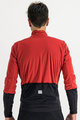 SPORTFUL Jachetă rezistentă la vânt de ciclism - TOTAL COMFORT - roșu/negru
