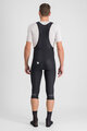 SPORTFUL Pantaloni de ciclism 3/4 cu bretele - NEO - negru