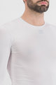 SPORTFUL Tricou de ciclism cu mânecă lungă - MIDWEIGHT LAYER - alb