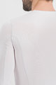 SPORTFUL Tricou de ciclism cu mânecă lungă - MIDWEIGHT LAYER - alb