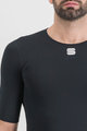 SPORTFUL Tricou de ciclism cu mânecă scurtă - MIDWEIGHT LAYER - negru