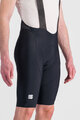 SPORTFUL Pantaloni scurți de ciclism cu bretele - BODYFIT CLASSIC - negru