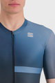 SPORTFUL Salopetă de ciclism - BOMBER - negru/albastru