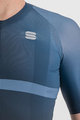 SPORTFUL Tricou de ciclism cu mânecă scurtă - BOMBER - negru/albastru