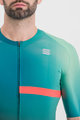 SPORTFUL Tricou de ciclism cu mânecă scurtă - BOMBER - verde