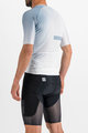 SPORTFUL Tricou de ciclism cu mânecă scurtă - BOMBER - alb/gri