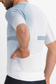 SPORTFUL Tricou de ciclism cu mânecă scurtă - BOMBER - alb/gri