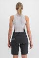 SPORTFUL Pantaloni scurți de ciclism fără bretele - GIARA W - negru