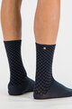 SPORTFUL Șosete clasice de ciclism - CHECKMATE - negru/albastru
