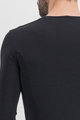 SPORTFUL Tricou de ciclism cu mânecă lungă - MERINO LS - negru