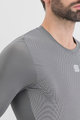 SPORTFUL Tricou de ciclism cu mânecă lungă - FIANDRE THERMAL - gri