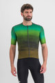 SPORTFUL Tricou de ciclism cu mânecă scurtă - FLOW SUPERGIARA - verde/maro