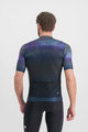 SPORTFUL Tricou de ciclism cu mânecă scurtă - FLOW SUPERGIARA - albastru/negru