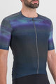SPORTFUL Tricou de ciclism cu mânecă scurtă - FLOW SUPERGIARA - albastru/negru