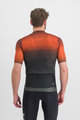 SPORTFUL Tricou de ciclism cu mânecă scurtă - FLOW SUPERGIARA - portocaliu/gri