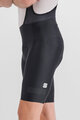 SPORTFUL Pantaloni scurți de ciclism cu bretele - GIARA - negru