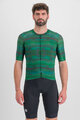 SPORTFUL Tricou de ciclism cu mânecă scurtă - GLITCH BOMBER - verde