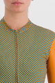 SPORTFUL Tricou de ciclism cu mânecă scurtă - CHECKMATE - maro/galben