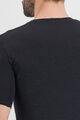 SPORTFUL Tricou de ciclism cu mânecă scurtă - MERINO LAYER - negru