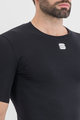 SPORTFUL Tricou de ciclism cu mânecă scurtă - MERINO LAYER - negru