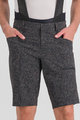 SPORTFUL Pantaloni scurți de ciclism fără bretele - SKY RIDER GIARA - negru