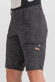SPORTFUL Pantaloni scurți de ciclism fără bretele - SKY RIDER GIARA - negru
