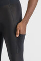 SPORTFUL Pantaloni de ciclism lungi cu bretele - SUPERGIARA - negru