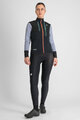SPORTFUL Jachetă termoizolantă de ciclism - SUPERGIARA W - negru/albastru/mov