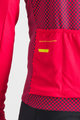 SPORTFUL Tricou de cilism pentru iarnă cu mânecă lungă - CHECKMATE THERMAL - roșu