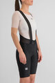 SPORTFUL Pantaloni scurți de ciclism cu bretele - SRK W - negru