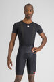 SPORTFUL Pantaloni scurți de ciclism cu bretele - FIANDRE - negru