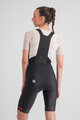 SPORTFUL Pantaloni scurți de ciclism cu bretele - FIANDRE W - negru