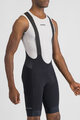 SPORTFUL Pantaloni scurți de ciclism cu bretele - SUPERGIARA 2 - negru