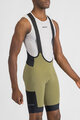 SPORTFUL Pantaloni scurți de ciclism cu bretele - SUPERGIARA 2 - verde