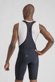 SPORTFUL Pantaloni scurți de ciclism cu bretele - GIARA 2 - negru