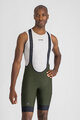 SPORTFUL Pantaloni scurți de ciclism cu bretele - GIARA 2 - verde