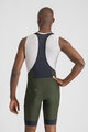 SPORTFUL Pantaloni scurți de ciclism cu bretele - GIARA 2 - verde