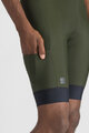 SPORTFUL Pantaloni scurți de ciclism cu bretele - GIARA 2 - verde