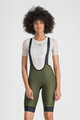 SPORTFUL Pantaloni scurți de ciclism cu bretele - GIARA 2 W - verde
