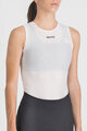 SPORTFUL Tricou de ciclism fără mâneci - PRO BASELAYER W - alb