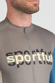 SPORTFUL Tricou de ciclism cu mânecă scurtă - SUPERGIARA LOGO - albastru/gri
