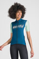 SPORTFUL Tricou de ciclism cu mânecă scurtă - SUPERGIARA LOGO W - albastru/verde